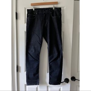 Bonobos Premium Stretch Jeans 33” x 34” Resin Rinse wash, Tailored fit EUC